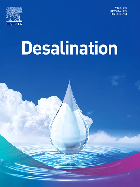 Desalination journal cover